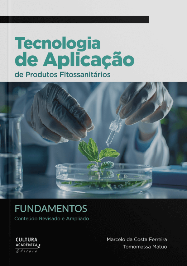 Capa do livro sobre tecnologias de aplicação agrícola
